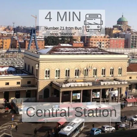 Lejlighed Cozy By Different Bologna